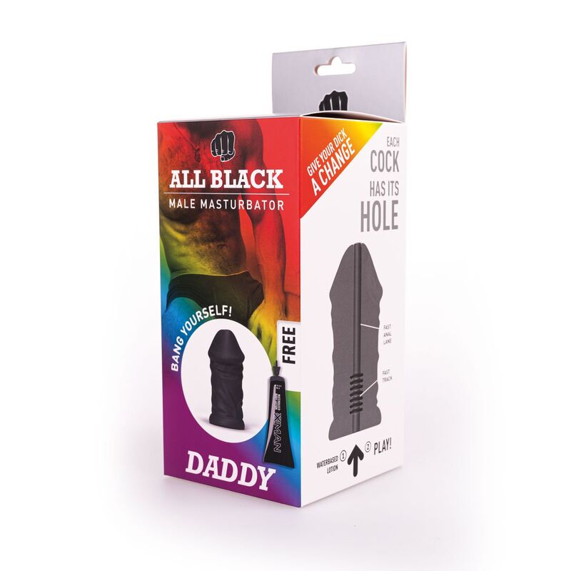 All Black - Masturbator Daddy - KontjeKietelen.nl