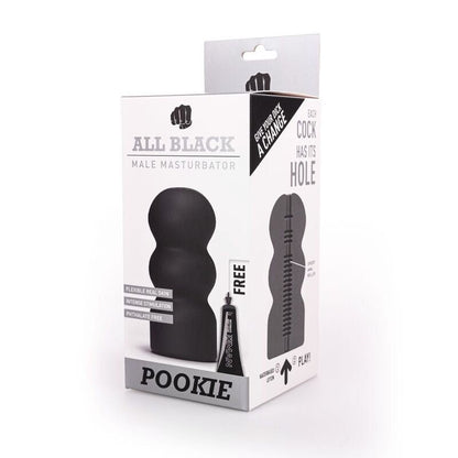 All Black - Masturbator Pookie - KontjeKietelen.nl