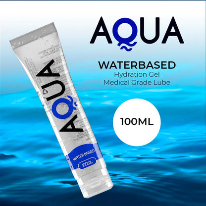 AQUA QUALITY - WATERBASED LUBRICANT 100 ML - KontjeKietelen.nl