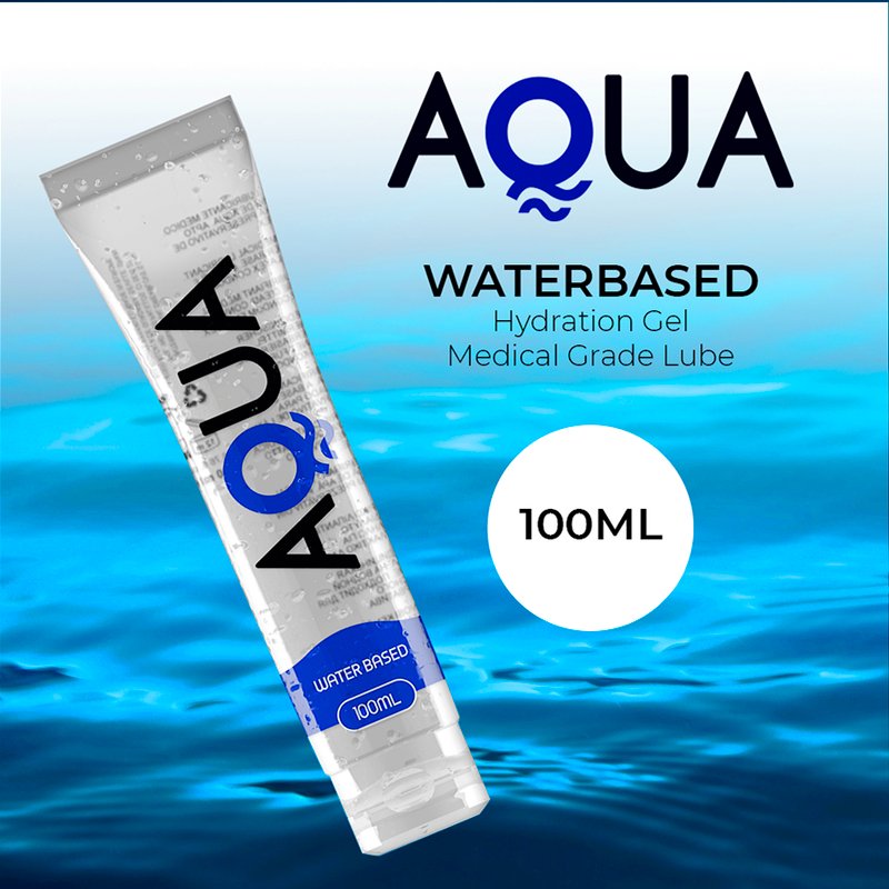 Aqua Quality - waterbasis glijmiddel 100 ml - KontjeKietelen.nl