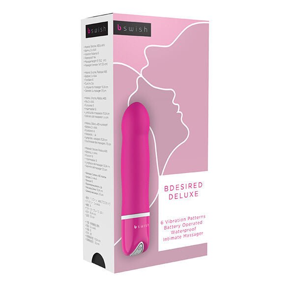 B Swish - bdesired deluxe roze vibrator - KontjeKietelen.nl