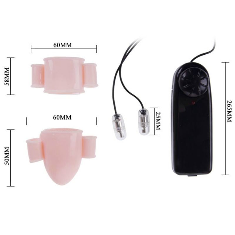 BAILE - ALFRED PENIS VIBRATOR COVERS WITH CONTROL - KontjeKietelen.nl