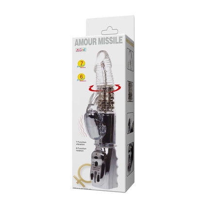 Baile - Amour Missile Transparante Rotator 26.5 cm - KontjeKietelen.nl