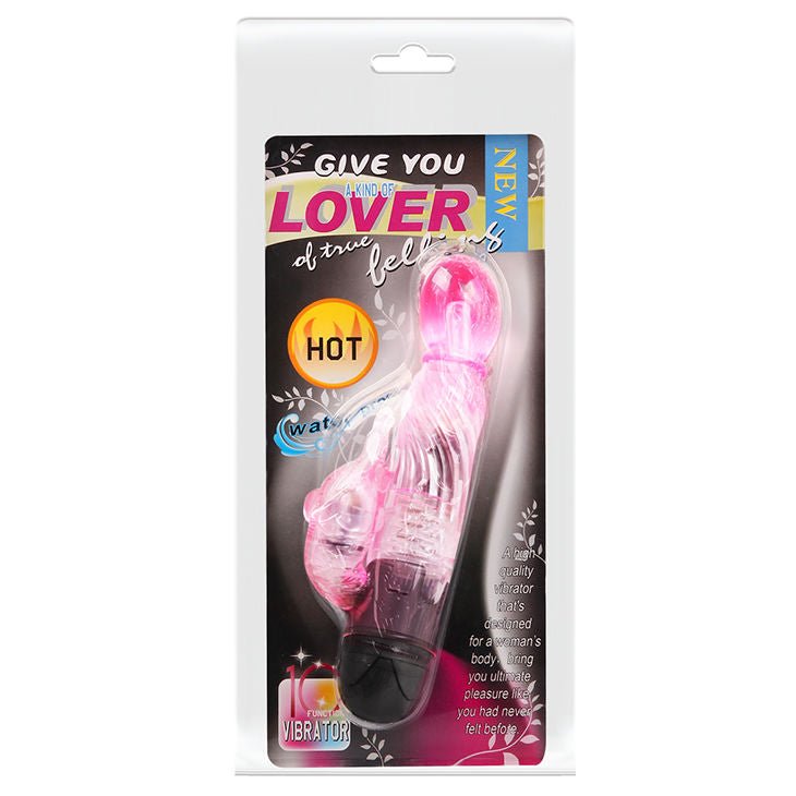 BAILE - GIVE YOU A KIND OF LOVER VIBRATOR WITH PINK RABBIT 10 MODES - KontjeKietelen.nl