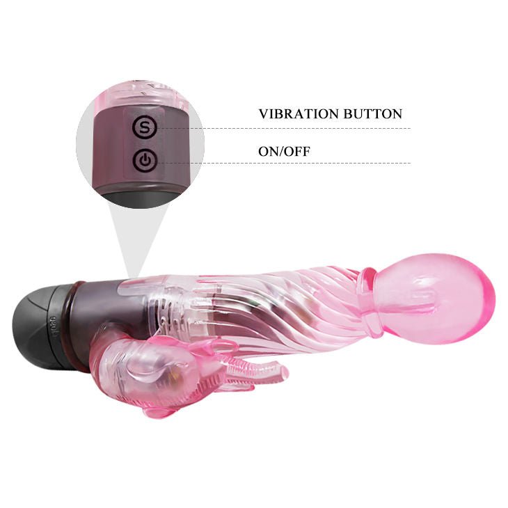 BAILE - GIVE YOU A KIND OF LOVER VIBRATOR WITH PINK RABBIT 10 MODES - KontjeKietelen.nl