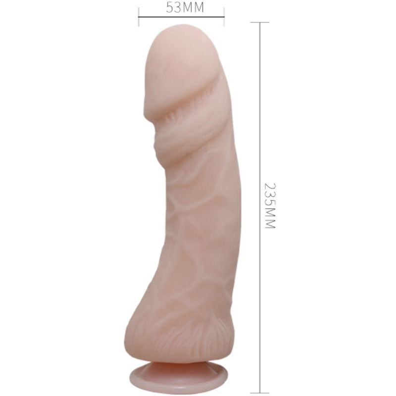 Baile - grote penis natuurlijke realistische dildo 23.5 cm - KontjeKietelen.nl