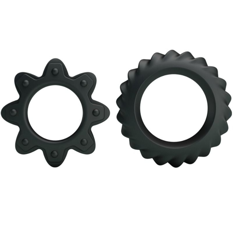 BAILE - KIT 2 RING FLOWERING SILICONE RINGS - KontjeKietelen.nl