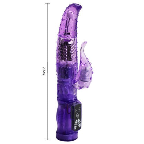 BAILE - MINI INTIMATE LOVER QUEEN LILAC ROTATOR - KontjeKietelen.nl