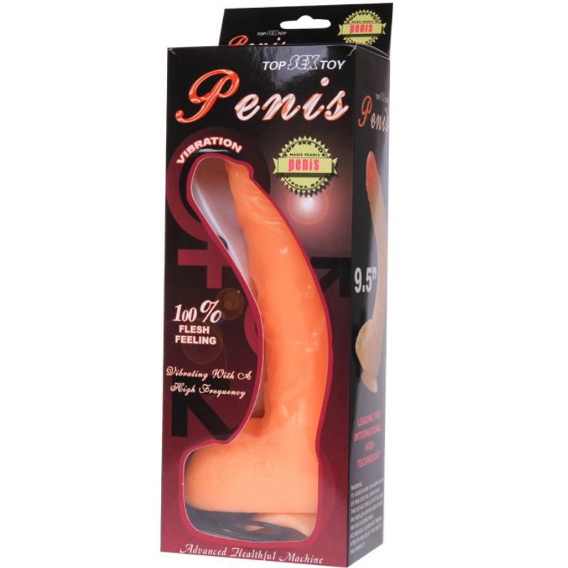 BAILE - PENIS VIBRATION DILDO WITH VIBRATION REALISTIC SENSATION - KontjeKietelen.nl