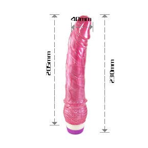 BAILE - REALISTIC RED VIBRATOR 23 CM - KontjeKietelen.nl