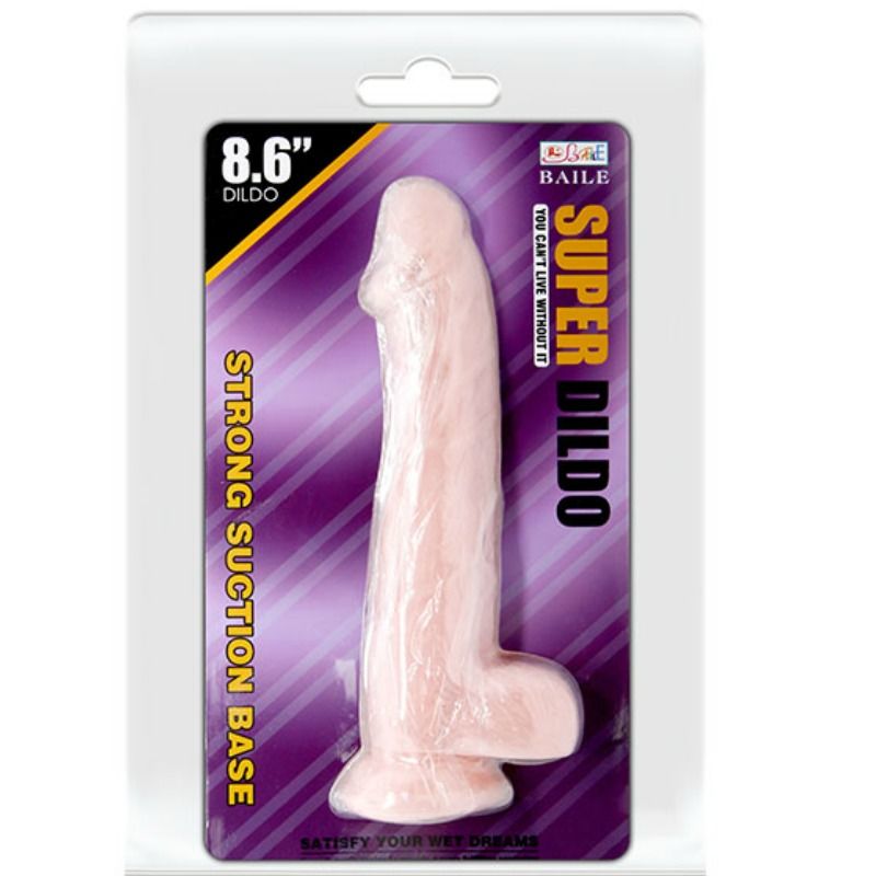 Baile - realistische dildo 22 cm - KontjeKietelen.nl