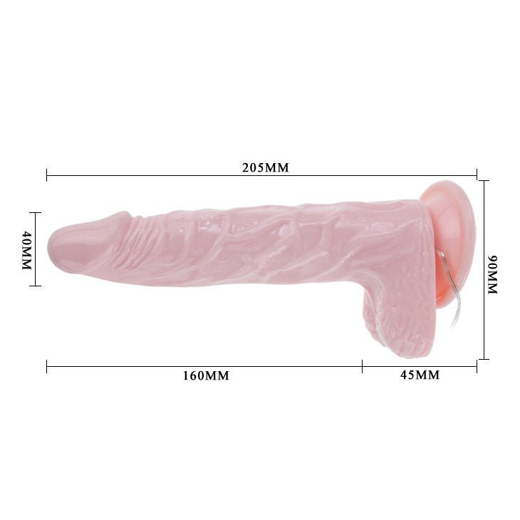 BAILE - SUPER ROTA DONG REALISTIC DILDO 20.5 CM - KontjeKietelen.nl