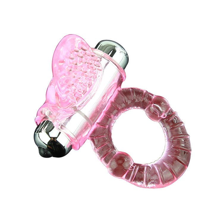 BAILE - SWEET ABS 10 RHYTHMS RING PINK VIBRATOR PENIS RING - KontjeKietelen.nl