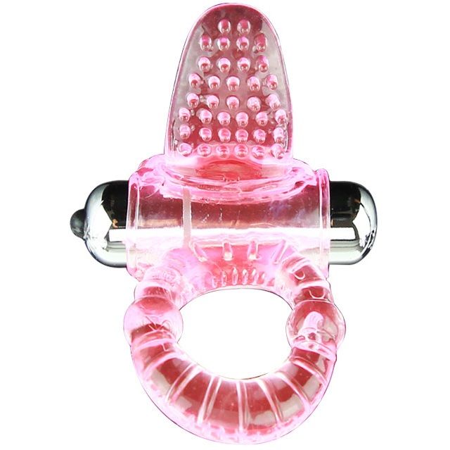 BAILE - SWEET ABS 10 RHYTHMS RING PINK VIBRATOR PENIS RING - KontjeKietelen.nl