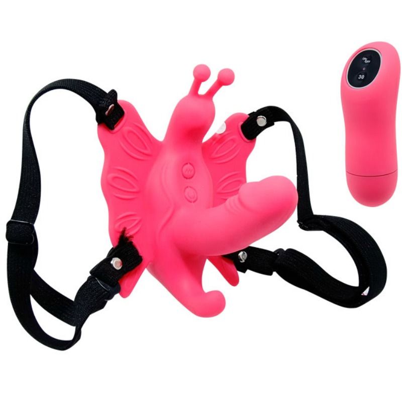 Baile - Ultra Passionate Remote Control Butterfly Harness - KontjeKietelen.nl