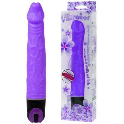 BAILE - VIBRATOR MULTISPEED 21.5 CM PURPLE - KontjeKietelen.nl