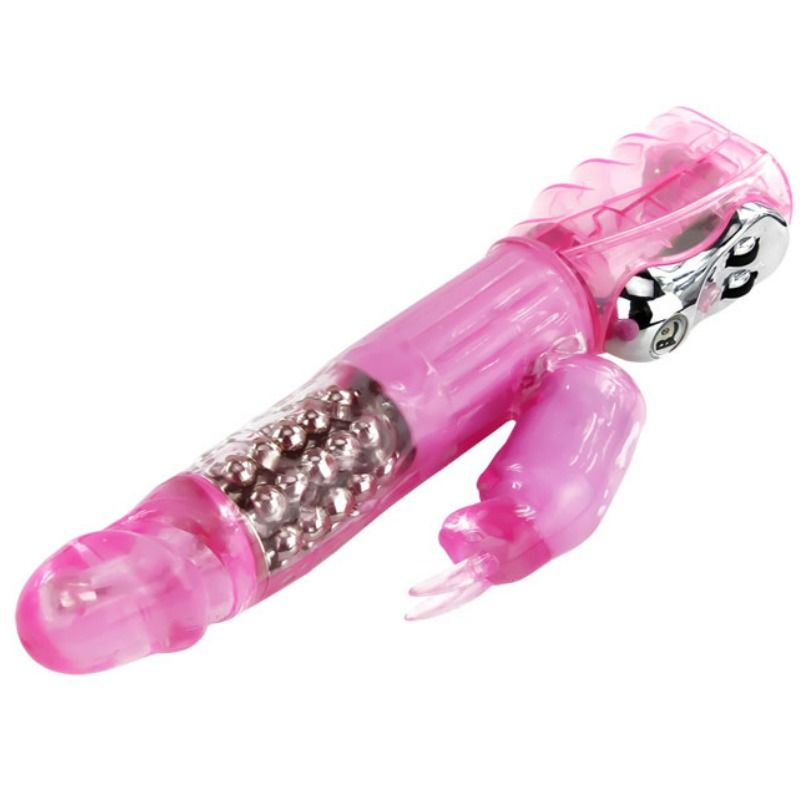 BAILE - VIBRATOR WITH ROTATION AND RABBIT MULTIVE SPEED AND MULTIROTATION - KontjeKietelen.nl