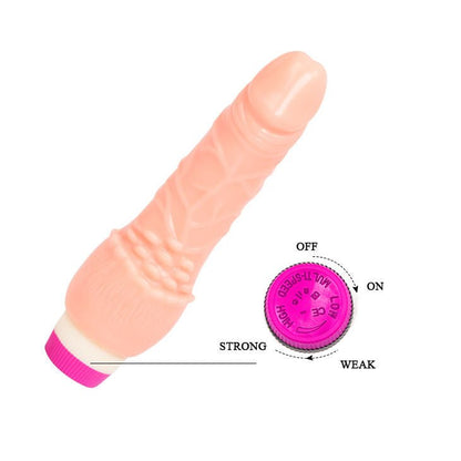 BAILE - WAVES OF PLEASURE REALISTIC VIBRATING 19.5 CM - KontjeKietelen.nl