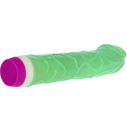 BAILE - WAVES OF PLEASURE VIBRATOR 23 CM GREEN - KontjeKietelen.nl