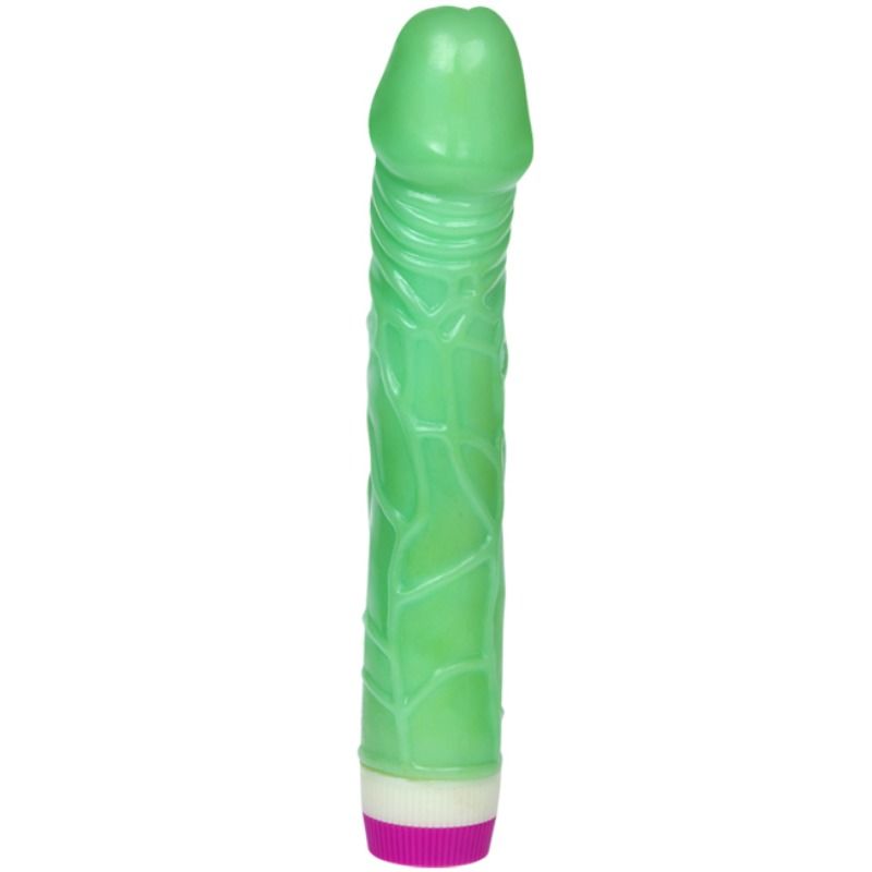 BAILE - WAVES OF PLEASURE VIBRATOR 23 CM GREEN - KontjeKietelen.nl