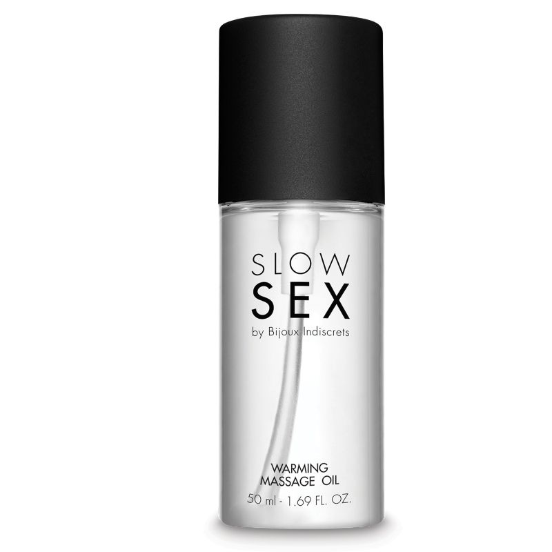 BIJOUX - SLOW SEX MASSAGE OIL HEAT EFFECT 50 ML - KontjeKietelen.nl