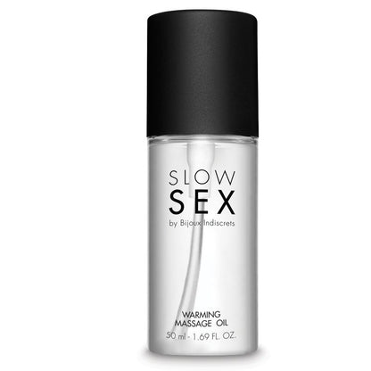 BIJOUX - SLOW SEX MASSAGE OIL HEAT EFFECT 50 ML - KontjeKietelen.nl