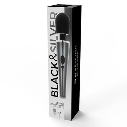 Black&Silver - Dexter Massage Wand - KontjeKietelen.nl