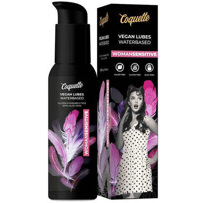 COQUETTE CHIC DESIRE - PREMIUM EXPERIENCE VEGAN WOMANSENSITIVE LUBRICANT 100 ML - KontjeKietelen.nl