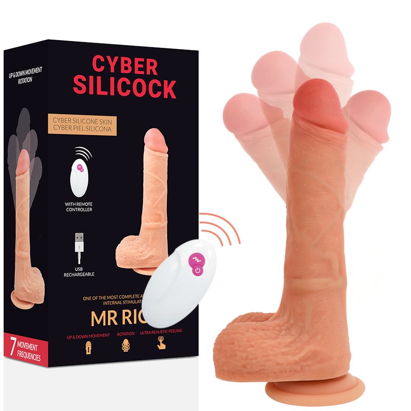 CYBER SILICOCK - REMOTE CONTROL REALISTIC MR RICK - KontjeKietelen.nl