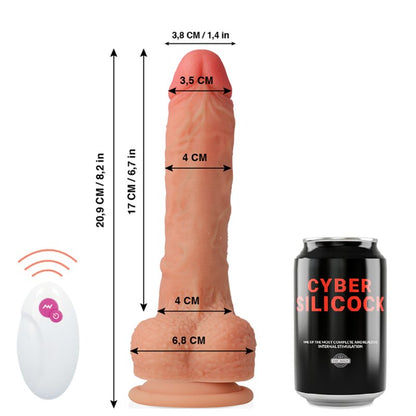 CYBER SILICOCK - REMOTE CONTROL REALISTIC MR RICK - KontjeKietelen.nl