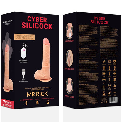 CYBER SILICOCK - REMOTE CONTROL REALISTIC MR RICK - KontjeKietelen.nl