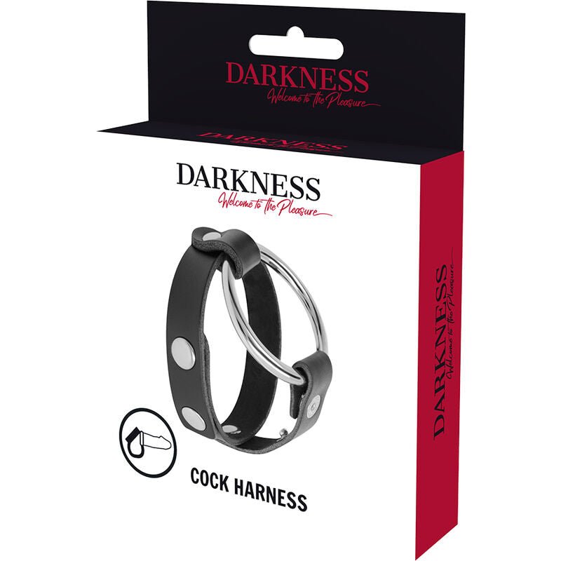 Darkness - bdsm cock en testicle ring - KontjeKietelen.nl