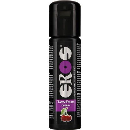 EROS - TASTY FRUITS FLAVOURED LUBRICANT CHERRY 100 ML - KontjeKietelen.nl