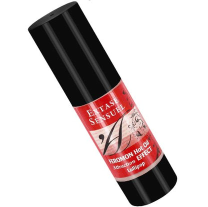 EXTASE SENSUAL - HEATING EFFECT MASSAGE OIL WITH LOLLIPOP PHEROMONES 30 ML - KontjeKietelen.nl