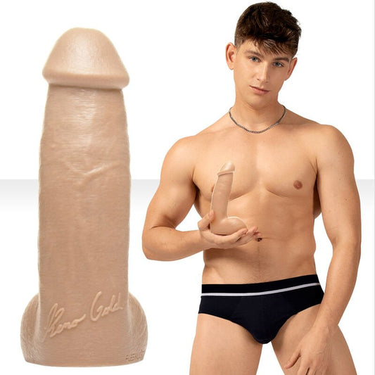 Fleshjack - Reno Gold Dildo 19 cm - KontjeKietelen.nl