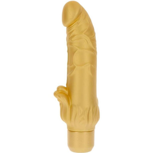 GET REAL - GOLD DICKER STIM VIBRATOR GOLD - KontjeKietelen.nl