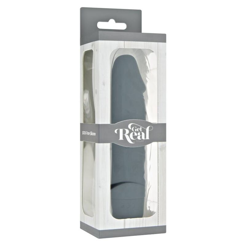 GET REAL - MINI CLASSIC VIBRATOR BLACK - KontjeKietelen.nl