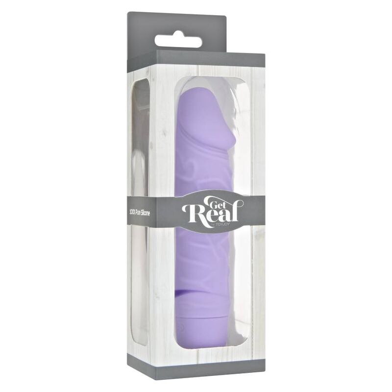 GET REAL - MINI CLASSIC VIBRATOR PURPLE - KontjeKietelen.nl