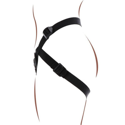 GET REAL - STRAP-ON PLEASURE HARNESS BLACK - KontjeKietelen.nl