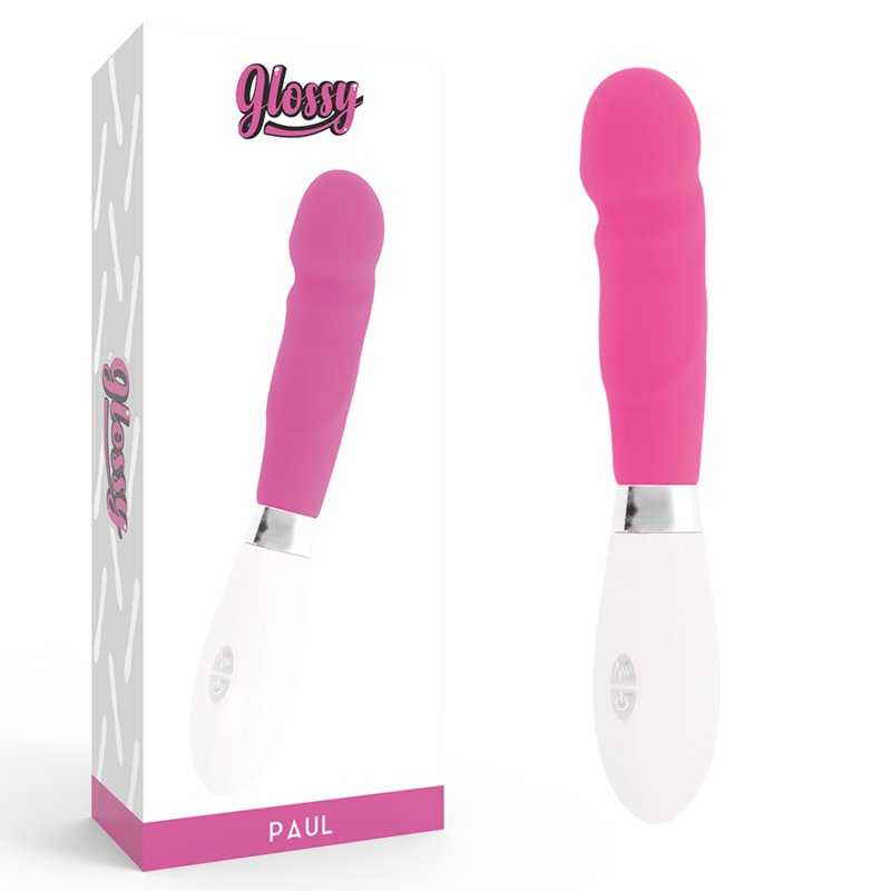 Glossy - Paul vibrator roze - KontjeKietelen.nl