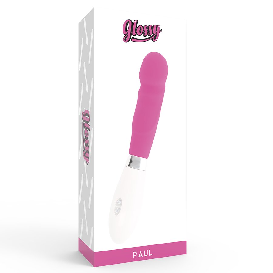 Glossy - Paul vibrator roze - KontjeKietelen.nl