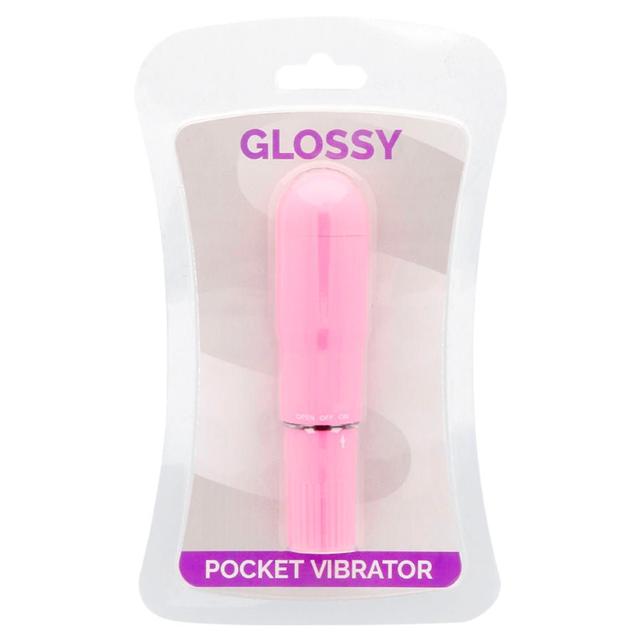 Glossy - pocket vibrator deep rose - KontjeKietelen.nl