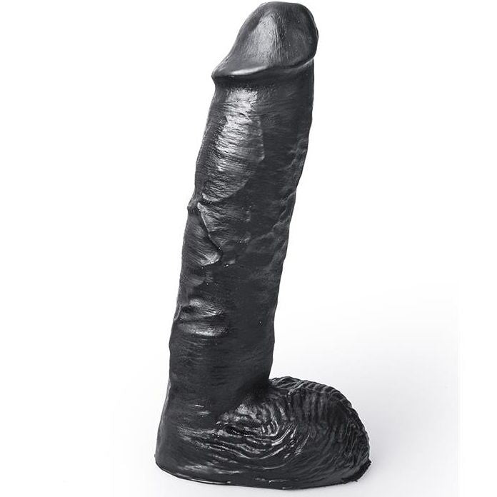 Hung System - realistische dildo zwart Mickey 24 cm - KontjeKietelen.nl