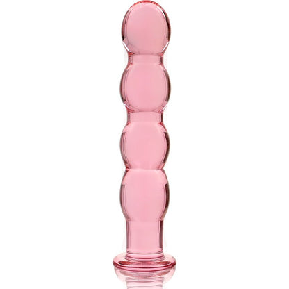 Ibiza - Dildo Borosilicaatglas 16.5 x 3.5 cm Roze - KontjeKietelen.nl