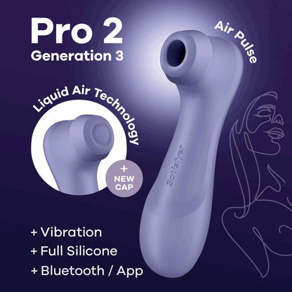 Satisfyer - Pro 2 Generatie 3 Lilac Bluetooth & App