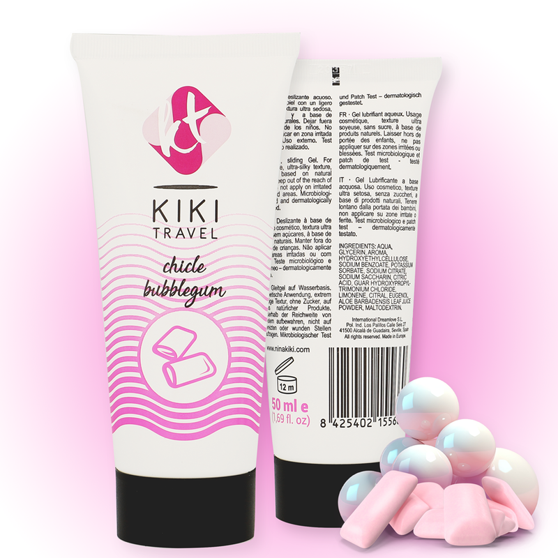 Kik Travel - Bubblegum Glijmiddel 50 ml