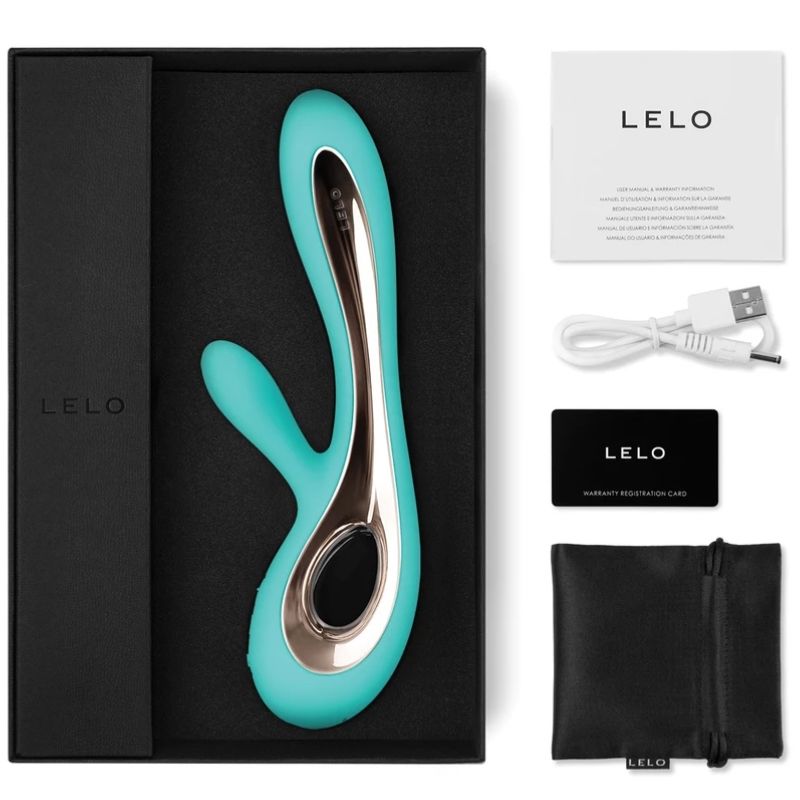 LELO - Soraya 2 Rabbit Aqua Green Vibrator