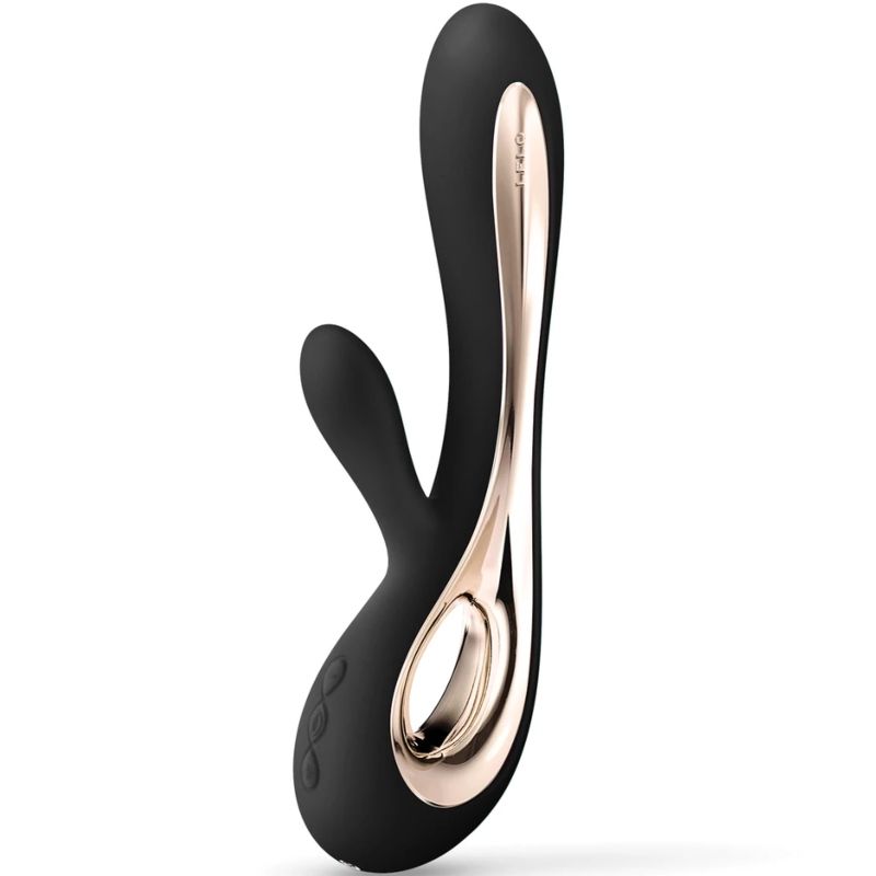 Lelo - Soraya 2 zwarte konijnen vibrator