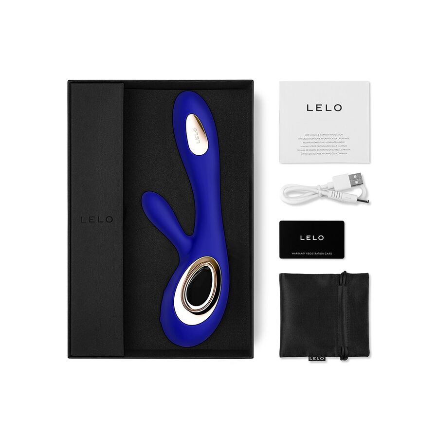 LELO - Soraya Wave Vibrator Rabbit Midnight Blue