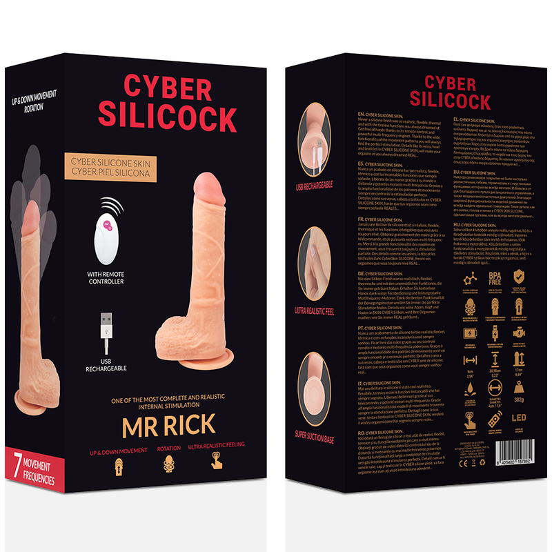 Cyber Silicock - afstandsbediening, realistische Mr. Rick